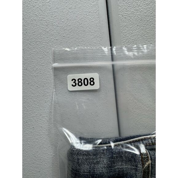 Vintage NEU Look Jean Skirt Women’s 10 Blue Denim Embroidered Grunge Y2K - Picture 9 of 9